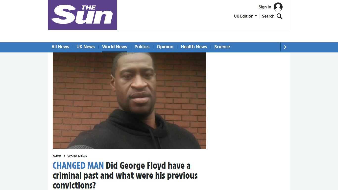 Did George Floyd have a criminal past and what were his previous ...